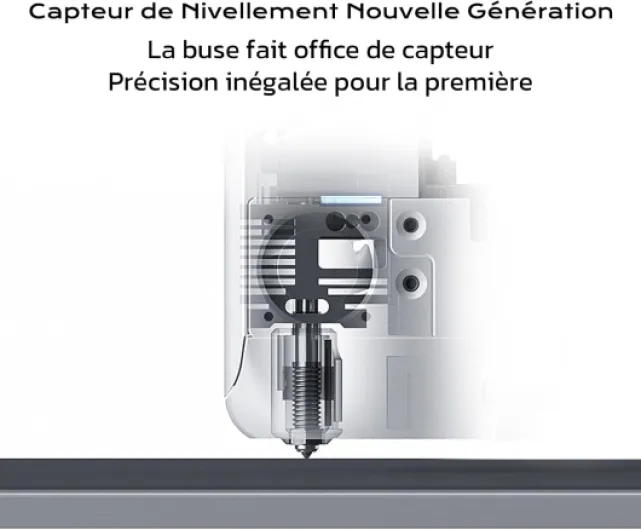 QIDI Q2 Imprimante 3D, Imprimante FDM Multicolore, 600mm/s Haute Vitesse, 65 °C Chauffage de la Chambre, 3 en 1 Filtration, AI Caméra, Auto-Nivellement & Calibrage, Imprimer Taille 270x270x256mm Standard Q2