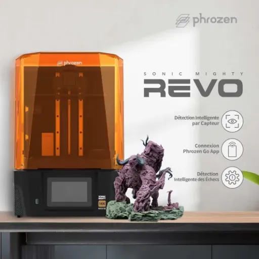 Test Phrozen Sonic Mighty Revo 14K : la résine grand format qui vise le sans-prise-de-tête
