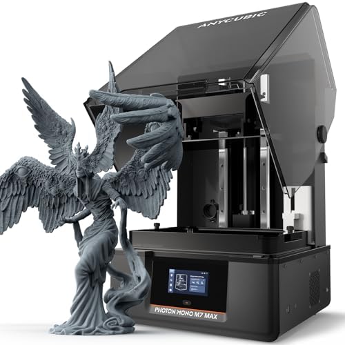 Photon Mono M7 Max 13,6'' 7K Grande Imprimante 3D Résine, Taille d'impression 298x164x300mm et ABS-Like Resin Pro 2 pour Imprimante 3D LCD, Haute Précision et Faible Odeur, Gris 2kg
