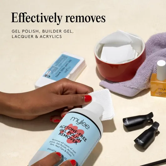 Dissolvant pour vernis à ongle sans acétone 250 ml – Dissolvant professionnel pour vernis à ongle traditionnel, en gel, en acrylique et gel Builder, doux pour les ongles – Vegan, sans cruauté