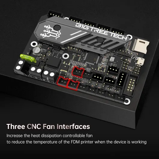 SKR Mini carte de contrôle E3 V3.0 + TFT35 E3 V3.0.1 Panneau d'affichage graphique intelligent pour imprimante 3D Ender 3, Ender3 Pro, Ender 3 V2 SKR Mini E3 V3.0 + TFT35 E3 V3.0.1