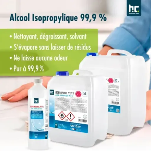 Test Höfer Chemie Isopropanol 99,9% (24 x 1 L) : le bidon qui sert à tout dans l’atelier