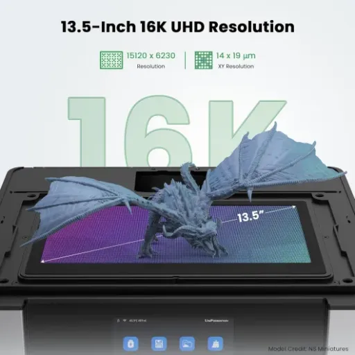 Test Uniformation GK3 Ultra : grosse imprimante résine 16K qui envoie du lourd mais demande de l’huile de coude