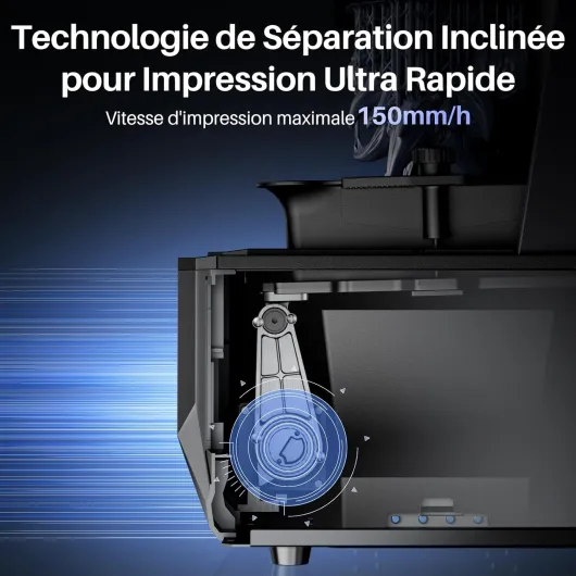 Saturn 4 Ultra Imprimante 3D Résine 16K MSLA, Chauffage de Réservoir Intelligent, Impression à 150mm/h, Caméra AI avec Éclairage, Wi-FI Intégré, Grand Format d'impression 211,68×118,37×220mm³ Saturn 4 Ultra 16K