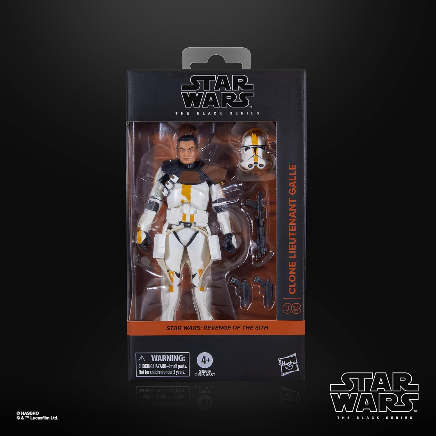 The Black Series Lieutenant Galle, Figurine de Collection de 15 cm, La Revanche des Sith