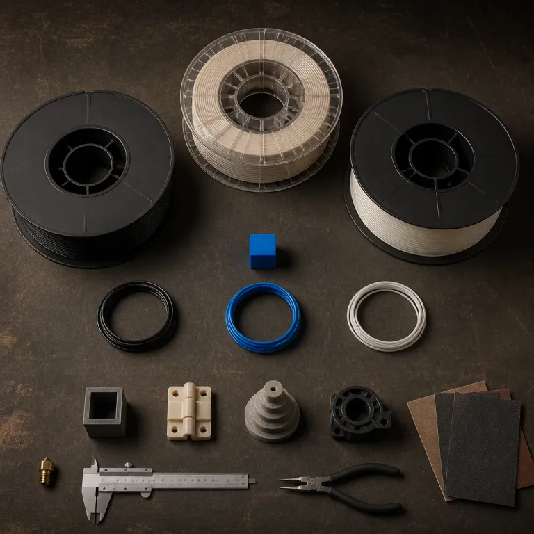 Filament pour imprimante 3D : maîtriser PLA, PETG et ABS pour des pièces fiables