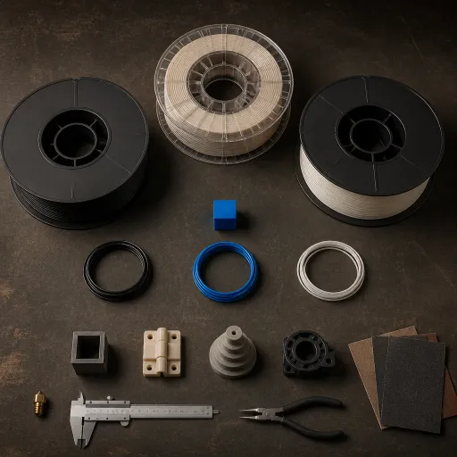 Filament pour imprimante 3D : maîtriser PLA, PETG et ABS pour des pièces fiables