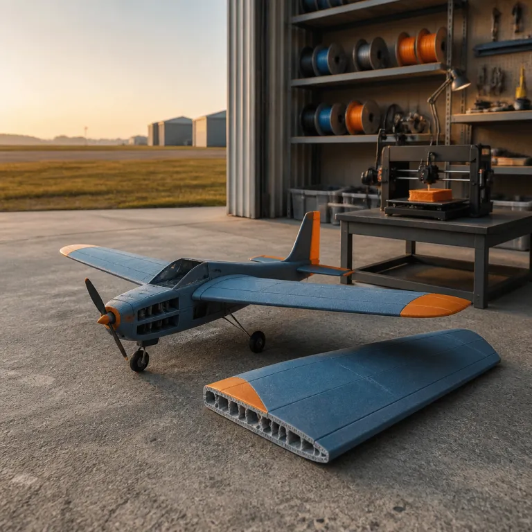 Avion R imprimante 3D : vers des modèles d’avions radiocommandés ultra légers en PLA moussable