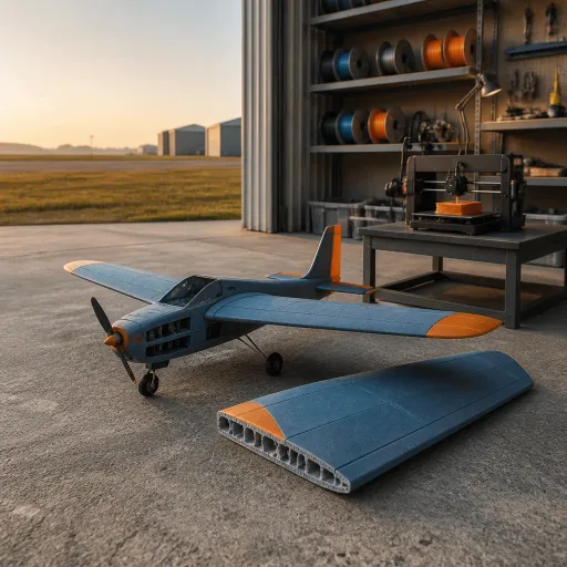 Avion R imprimante 3D : vers des modèles d’avions radiocommandés ultra légers en PLA moussable
